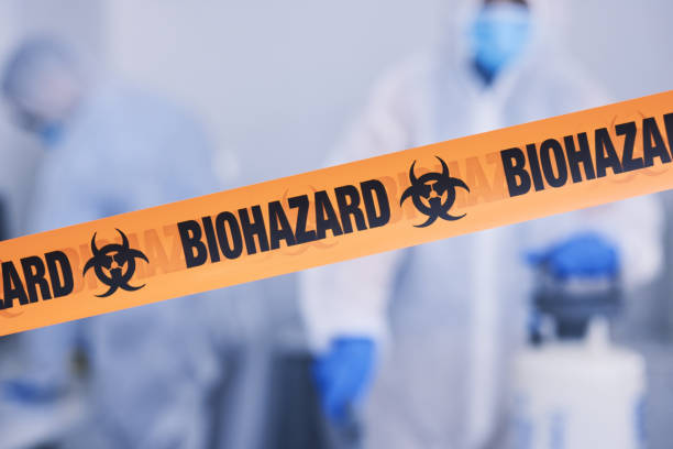 Professional Blood Cleanup technician working in Medina, WA